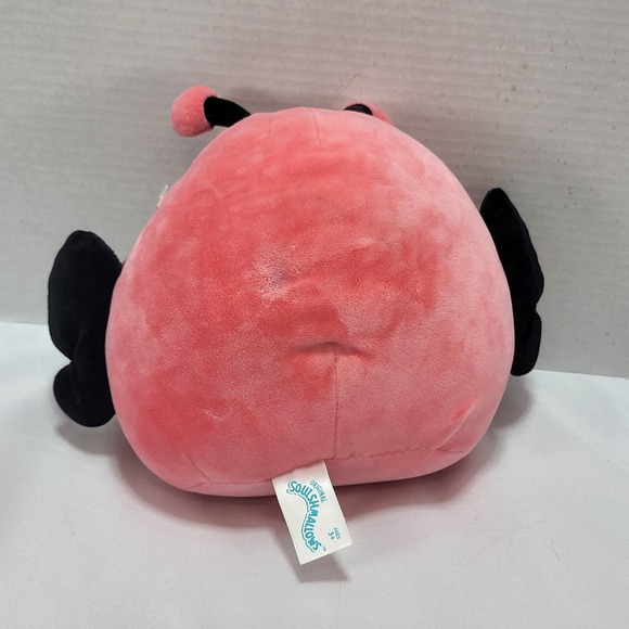 Andreina Pink Butterfly Black Wings 8" Squishmallow Stuffed Plush Toy 2022 w Tag - Picture 8 of 9